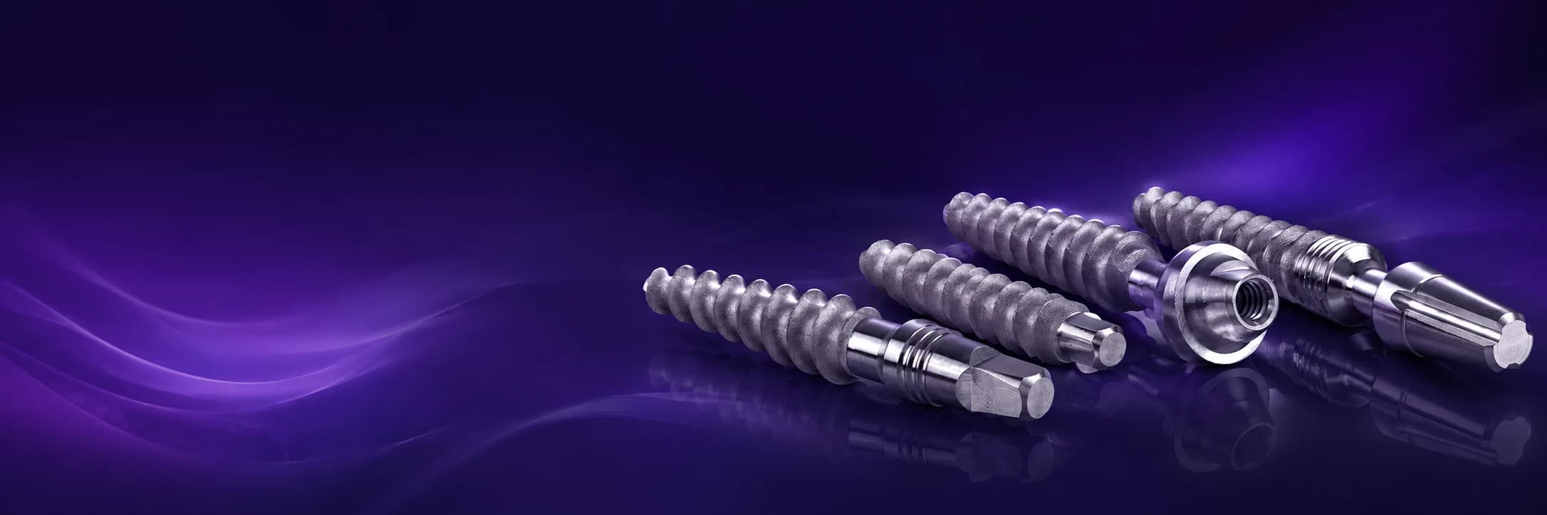 Afbeelding van vaste tanden op implantaten in een volledige kaak
